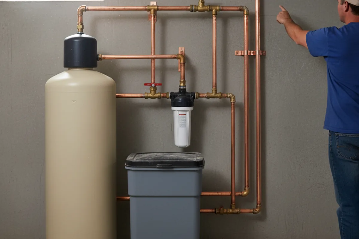 Whole-house water treatment system installed in Cordova